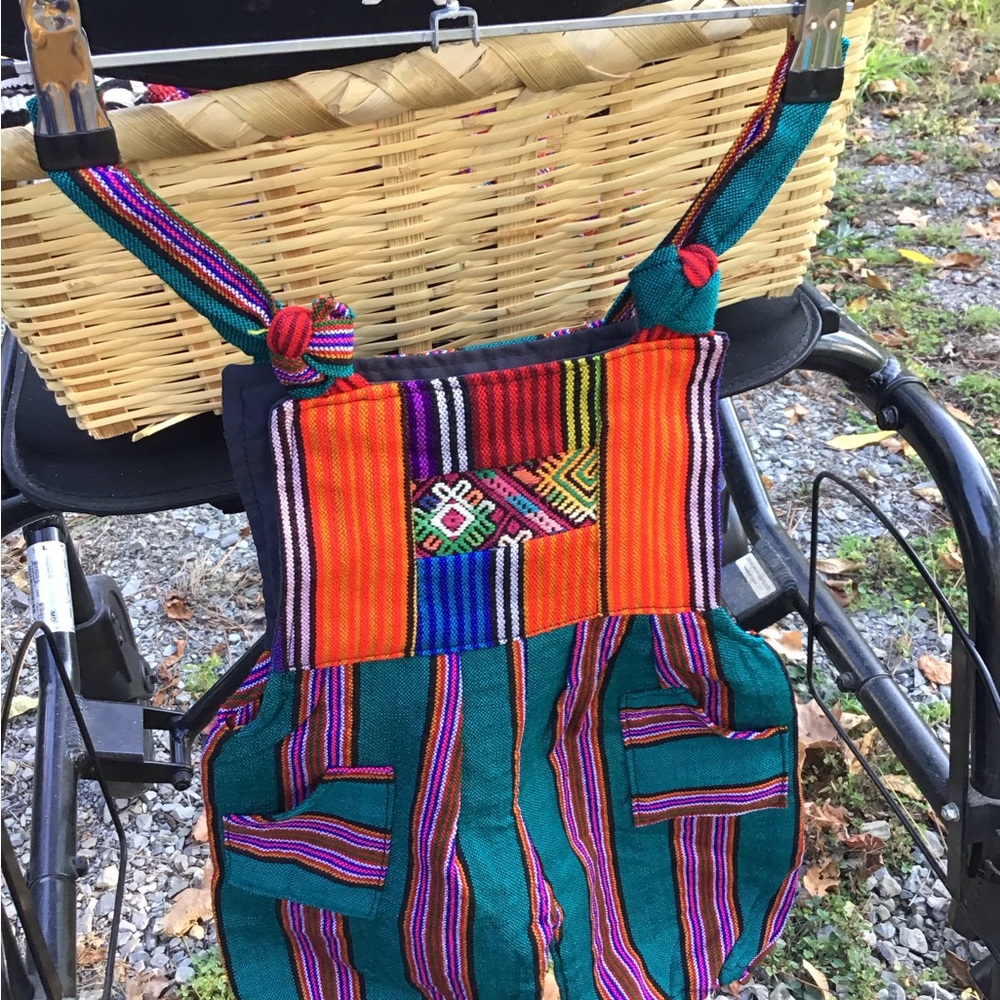 CLEARANCE 
Colourful Striped Overalls handmade in Guatemala